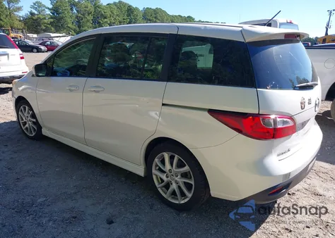 2012 Mazda Mazda5 Grand Touring from USA, damaged, VIN JM1CW2DL0C0101894